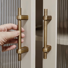 Load image into Gallery viewer, 3.78"5" 6.3"8.8"Antique Bronze Cabinet Pull Knob Cupboard Handle Solid Brass Kitchen Pull Drawer Handles Dresser Knob Furniture Hardware