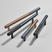Load image into Gallery viewer, Gray, Black & Antique Coffee Kitchen Handles | Drawer & Cabinet Pulls, Dresser & Closet Wardrobe Knobs