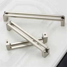 Load image into Gallery viewer, 3.75", 5", 6.3" (96, 128, 160mm) Black, Brushed Nickel & Gun Metal Dresser Pulls | Kitchen Cabinet Door, Wardrobe & Cupboard Handles, Knobs