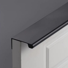 Load image into Gallery viewer, Invisible Black & Gold Kitchen Handles | Concealed Embedded Drawer Pulls, Long Wardrobe & Furniture Cabinet Pulls