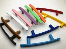 Load image into Gallery viewer, Colorful Kids Closet Handles | Multi-Color (Blue, Orange, Yellow, Red, Pink, Black, Brown, Green) Drawer Pulls, Cabinet & Dresser Handles