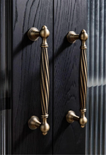 Load image into Gallery viewer, 5"-6.3" Aged Brass & Antique Bronze Knobs, Pulls & Handles | Cabinet, Kitchen, Drawer, Dresser & Cupboard Hardware
