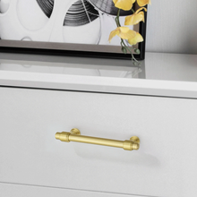 Load image into Gallery viewer, Solid Brass Knobs, Pulls & Handles | Cabinet, Dresser, Drawer, Kitchen & Wardrobe Hardware