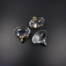 Load image into Gallery viewer, Clear Glass & Crystal Knobs | Dresser Pulls, Cupboard & Drawer Knobs, Kitchen & Cabinet Door Handles, Pulls