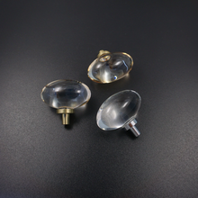 Load image into Gallery viewer, Clear Glass & Crystal Knobs | Dresser Pulls, Cupboard & Drawer Knobs, Kitchen & Cabinet Door Handles, Pulls