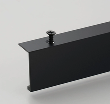 Load image into Gallery viewer, 2.5"-10.0" Black & Silver Knobs, Pulls & Handles | Drawer, Kitchen Cabinet, Closet, Wardrobe & Kitchen Hardware