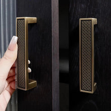 Load image into Gallery viewer, Antique Bronze Cabinet Handles | Vintage Kitchen & Drawer Pulls, Closet, Dresser & Wardrobe Door Knobs