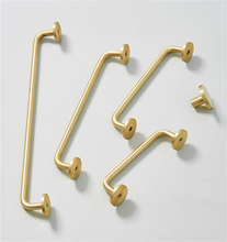 Load image into Gallery viewer, Large Solid Brass Knobs, Pulls & Handles | Kitchen, Drawer, Cabinet Door, Dresser & Cupboard Hardware
