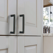 Load image into Gallery viewer, 3.78", 5", 6.3" (96, 128, 160mm) Oil Rubbed Bronze Cabinet Handles | Drawer & Kitchen Pulls, Dresser Knobs, Furniture Hardware