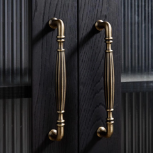 Load image into Gallery viewer, Vintage, Aged Brass & Antique Bronze Knobs, Pulls & Handles | Drawer, Cabinet, Kitchen, Dresser & Wardrobe Door Hardware