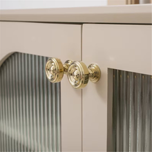 Load image into Gallery viewer, 5"-7.56" Gorgeous Polished Gold Solid Brass Knobs, Pulls & Handles | Cabinet, Drawer & Wardrobe Hardware