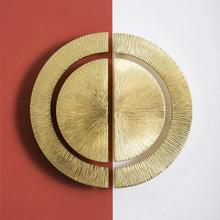 Load image into Gallery viewer, 2.5", 5.0" Solid Brass Hammered Semicircle Pulls | Drawer & Cabinet Door Handles, Dresser & Wardrobe Knobs, Hardware
