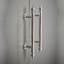Load image into Gallery viewer, 3.78"-10" Brushed Brass Pulls, Knobs & Handles | Drawer, Dresser, Kitchen & Cabinet Door Hardware