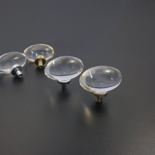 Load image into Gallery viewer, Clear Glass & Crystal Knobs | Dresser Pulls, Cupboard & Drawer Knobs, Kitchen & Cabinet Door Handles, Pulls
