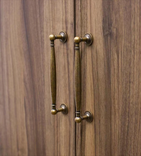 Load image into Gallery viewer, Vintage Look Solid Brass & Antique Bronze Knobs, Pulls & Handles | Cabinet, Kitchen, Drawer & Dresser Hardware