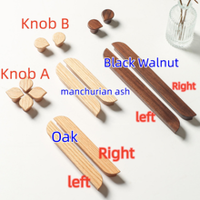 Load image into Gallery viewer, Natural Wood Knobs, Pulls & Handles | Cabinet, Drawer, Dresser, Kitchen, Wardrobe & Cupboard Hardware