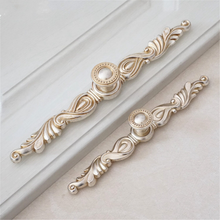 Load image into Gallery viewer, 3"-5" Antique Silver Knobs, Pulls & Handles with Backplate | Cabinet, Dresser, Drawer & Kitchen Cupboard Hardware