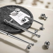 Load image into Gallery viewer, 3.78"-7.55" Unique Chrome Knobs, Pulls & Handles | Artistic Cabinet, Drawer, Dresser, Kitchen & Cupboard Hardware