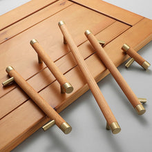 Load image into Gallery viewer, Modern Chinese Style Light Luxury Solid Wood Pull Handles - For Cabinet Doors Drawers Wardrobes