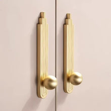 Load image into Gallery viewer, Minimalist Luxury Round Ball Cabinet Knobs, Creative Sphere Handles for Wardrobes, Drawers, Nightstands & Coffee Tables