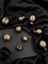 Load image into Gallery viewer, Antique Bronze Round Ball Brass Knobs, French Retro Handles for Cabinet, Drawer & Wardrobe
