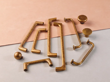 Load image into Gallery viewer, Antique Bronze Cabinet Pulls & Knobs | Modern Hardware for Kitchen, Dresser & Wardrobe