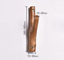 Load image into Gallery viewer, Nordic Solid Wood Branch Coat Hooks - Retro Log Design for Porch, Door, Homestay Wall | Wall-Mounted Coat Rack