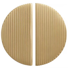 Load image into Gallery viewer, Nordic Light Luxury Gold Solid Brass Pulls, Original Semi-Circular Unique Handles for Cabinets & Wardrobes