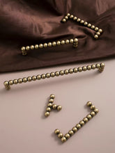 Load image into Gallery viewer, Timeless Vintage Brass Cabinet Pulls, Antique Bronze Round Ball & Long Bar Handles for Wardrobe Drawers