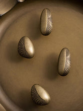 Load image into Gallery viewer, French Vintage Pebble Shape Brass Cabinet Knob, Aged Bronze Designer Drawer Pull, Luxury Furniture Hardware for Wardrobe & Cupboard