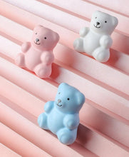 Load image into Gallery viewer, Children's Room Single Hole Knob | Cute Bear Cartoon Color Handle for Wardrobe & Cupboard Drawer