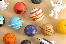 Load image into Gallery viewer, Space Theme Cabinet Drawer Pulls | Planet Astronaut Kids Dresser Knobs with Custom Engraved Solar System