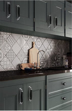 Load image into Gallery viewer, 3.78", 5.0" Modern Black Chrome Kitchen Pulls | Cabinet Handles, Drawer & Dresser Knobs | Kitchen Door Pulls