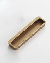Load image into Gallery viewer, Invisible Recessed Kitchen Pulls | Concealed Embedded Drawer Handles, Extended Closet Door & Cabinet Pulls