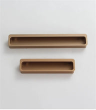 Load image into Gallery viewer, Invisible Recessed Kitchen Pulls | Concealed Embedded Drawer Handles, Extended Closet Door & Cabinet Pulls
