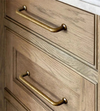 Load image into Gallery viewer, 3", 5", 7.56", 12.6" Antique Bronze Cabinet Pulls | Vintage Drawer & Kitchen Door Handles, Dresser Pulls, Retro Hardware