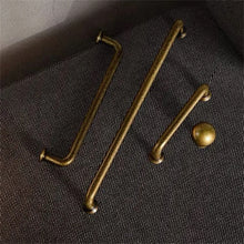 Load image into Gallery viewer, 3", 5", 7.56", 12.6" Antique Bronze Cabinet Pulls | Vintage Drawer & Kitchen Door Handles, Dresser Pulls, Retro Hardware
