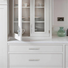 Load image into Gallery viewer, T Bar Brushed Brass Knobs, Pulls & Handles | Cabinet, Drawer, Dresser, Kitchen, Wardrobe & Closet Hardware