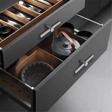 Load image into Gallery viewer, T Bar Brushed Brass Knobs, Pulls & Handles | Cabinet, Drawer, Dresser, Kitchen, Wardrobe & Closet Hardware