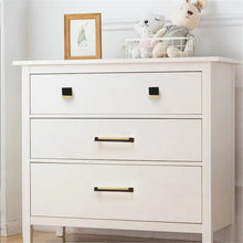 Load image into Gallery viewer, 3.78", 5", 7.55" Black, Chrome & Gold Modern Cabinet Pulls | Dresser & Drawer Knobs, Kitchen Handles & Hardware