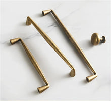 Load image into Gallery viewer, 3", 3.75", 5", 6.25", 7.5", 12.5" Antique Bronze Cabinet Pulls | Drawer & Kitchen Handles, Dresser & Wardrobe Knobs, Pulls