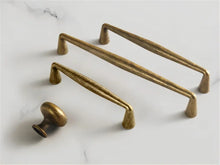 Load image into Gallery viewer, 3", 3.75", 5", 6.25", 7.5", 12.5" Antique Bronze Cabinet Pulls | Drawer & Kitchen Handles, Dresser & Wardrobe Knobs, Pulls