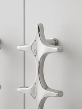 Load image into Gallery viewer, Retro French Cabinet Handle |  Polished Chrome Personalized Furniture Pull
