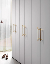 Load image into Gallery viewer, 3.78&quot;-8.8&quot; Gold, White &amp; Black Gold Knobs, Pulls &amp; Handles | Dresser, Drawer, Kitchen &amp; Cabinet Hardware
