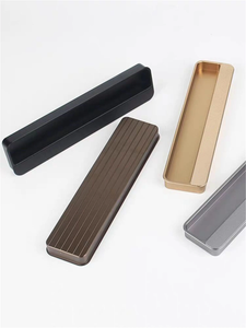 Invisible Concealed Embedded Pull Handles | Coffee Gray, Black Modern Drawer & Closet Door Handles, Wardrobe & Cabinet Pulls