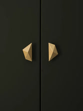 Load image into Gallery viewer, Brass Irregular Design Minimalist Retro Cabinet Knob, Single Hole Brass Drawer Pull, Unique Furniture Handle for Wardrobe &amp; Cupboard

