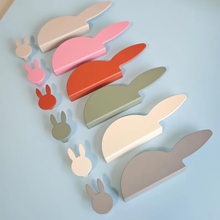 Load image into Gallery viewer, Colorful Rabbit Cabinet Pull | Zinc Alloy Drawer Handle for Kids Room (16mm &amp; 64mm)
