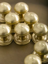 Load image into Gallery viewer, French Vintage Brass Small Pull Handles for Wardrobes, Shoe Cabinets &amp; Drawers

