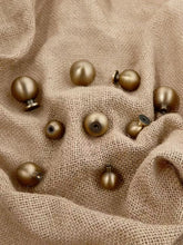 Load image into Gallery viewer, Antique Bronze Round Ball Brass Knobs, French Retro Handles for Cabinet, Drawer &amp; Wardrobe
