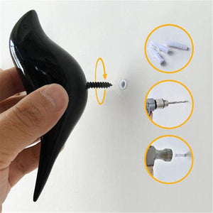 Bird Resin Wall Hooks | Coat, Key & Towel Hooks & Wall Hangers
